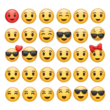 Emojis ios18 sticker