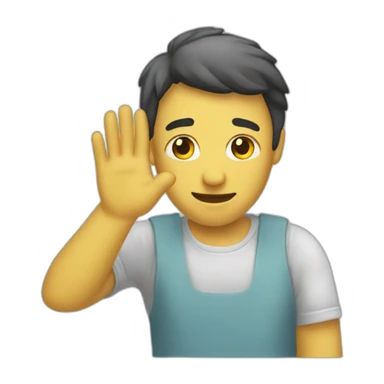 Wiping hands of responsibility sticker