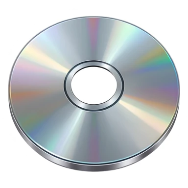 CD disk sticker