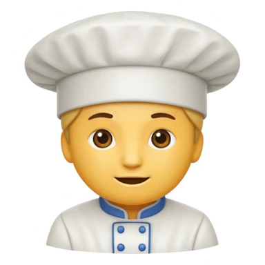 Chefs hat emoji sticker