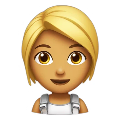 Chica PinyPon científica  sticker