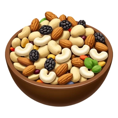 Good Ol' Raisins and Peanuts" (trail mix) sticker