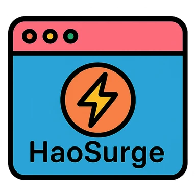 HaoSurge smart browser, icon sticker