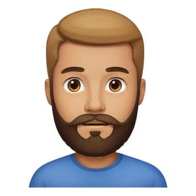 😞 incluirle barba sticker