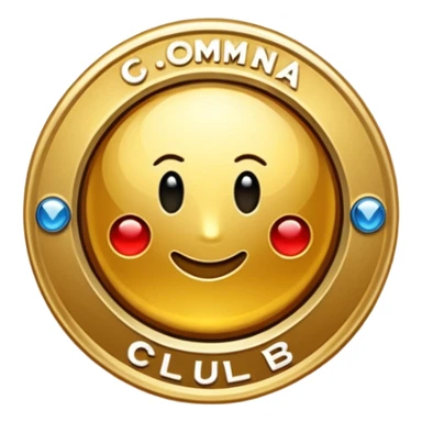 comma club badge sticker