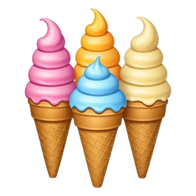 Icecreams sticker