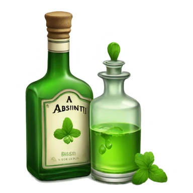 Absinthe sticker