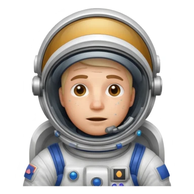astronaute homme en sueur sticker
