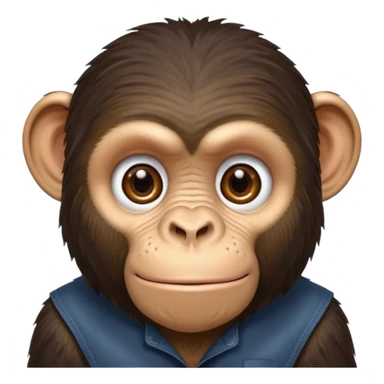 Chimpanzee sticker