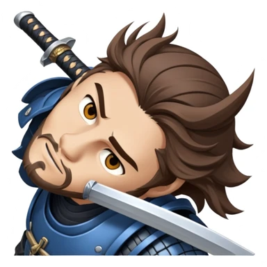 Samurai Defender sticker