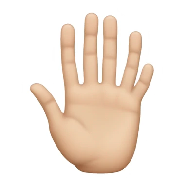 Hand missing ring finger  sticker