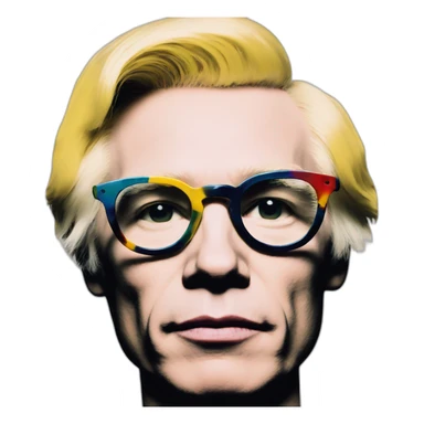 Andy Warhol art sticker