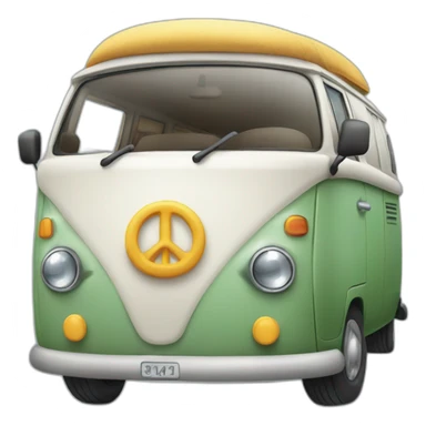 Van wolksvagen sticker