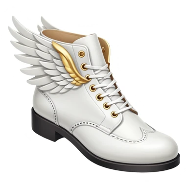 white wing shoes sticker