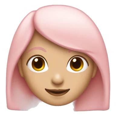 Light pink hear sticker