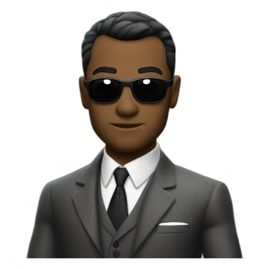 agent 007 sticker