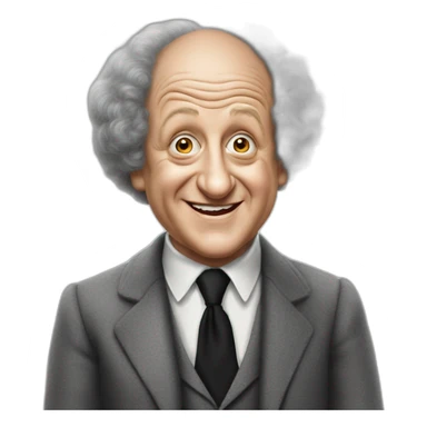Young Larry fine of the three stooges sticker