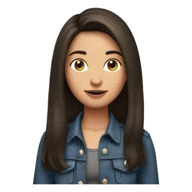 A brunette girl with her hot boyfriend sticker