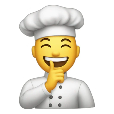 Good hand and restaurant sticker