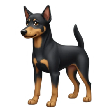 australian kelpie senior dog sticker