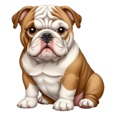 ERROR  English bulldog sticker