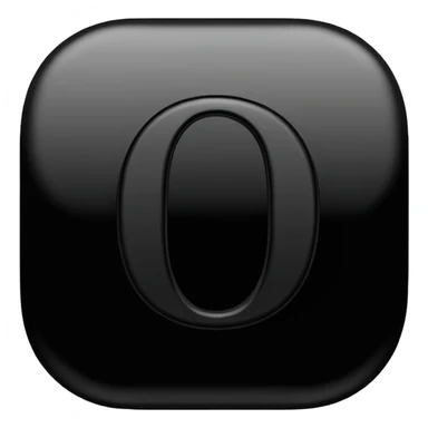 a letra “T” e a letra “O” juntas. Uma em cima da outra sticker