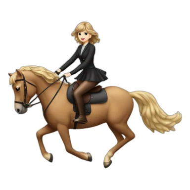 taylor-swift-riding-bbc sticker