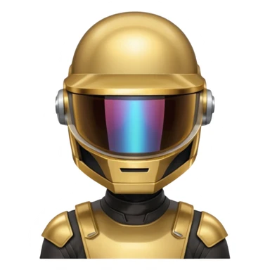 daft punk realistic sticker