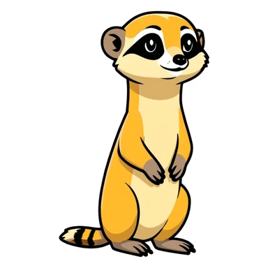 Meerkat sticker
