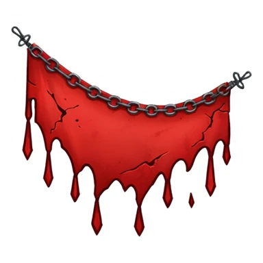 bloody war banner sticker