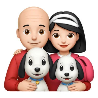 Snoopy y Fifi sticker