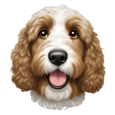 Bernedoodle from purdue university sticker