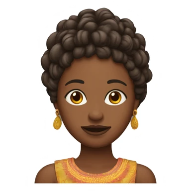 Bazié claudia from Burkina Faso  sticker