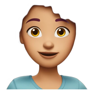 Sally from Cars movie sticker