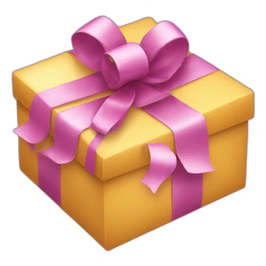 birthday present sticker