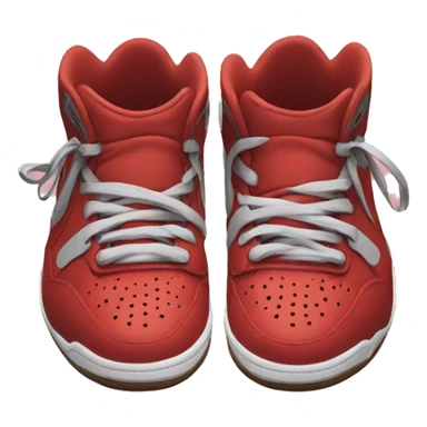 woman's pair of jordans sticker