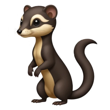 black Weasel sticker