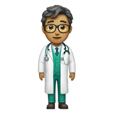 doctor going to the pub sticker