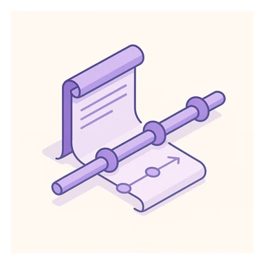 "Timeline", "history" no text, with the colors: Primary Purple:  #8B5CF6
  Light Purple:    #A78BFA sticker