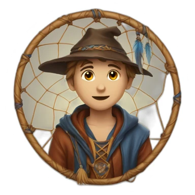 Boy Sorcerer - Dream Catcher sticker