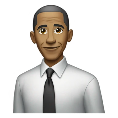 barack obama's fursona sticker