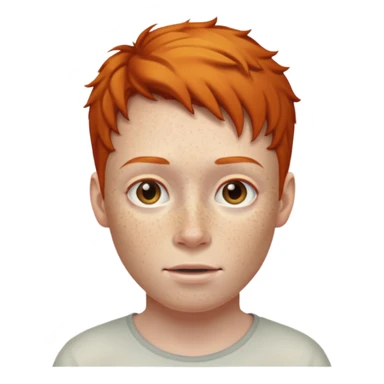 a single ginger  sticker