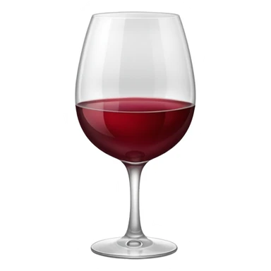 glass of wine  sticker
