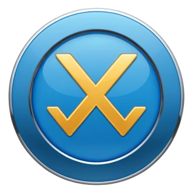 Quiero el logo de verificación de tiktok pero redondo y en vez del logo de tiktok pon un chulo  sticker