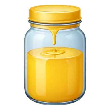 Paint Color Jar yellow sticker