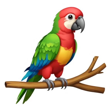 Parrot sticker