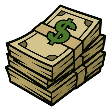 GTA San Andreas money sticker