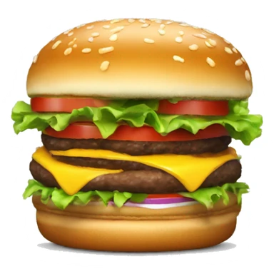 Mr beast comiendose una hamburguesa con un americano frio sticker