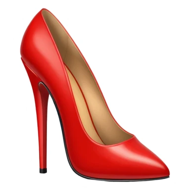 Red heels sticker