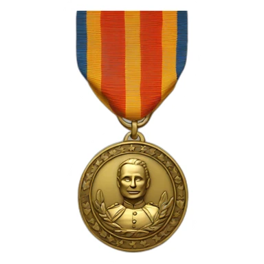 distinguished war medal sticker